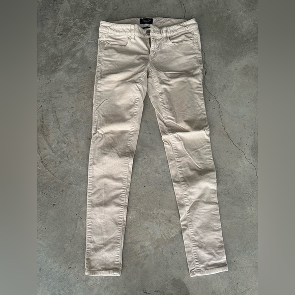 American eagle beige cords stretchy size 2 - Picture 2 of 4
